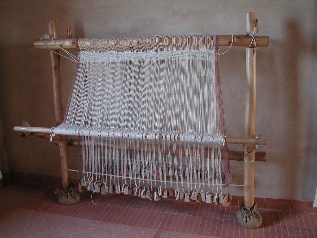 threads of a textile
