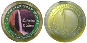 Lavender & Lime Transparent Soap Lime & Lavender Essential Oils This bar is sure to be one of your favourites!