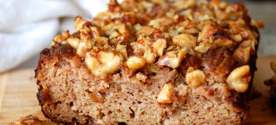 Apple Cinnamon Coffee Cake This recipe is ideal for the fall when fresh, ripe apples are in abundance. Grated apple and cinnamon are combined in this sweet coffee cake.