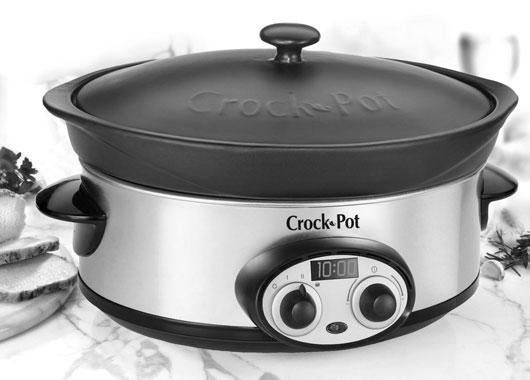 PROGRAMMABLE STONEWARE SLOW COOKER INSTRUCTION MANUAL Fax: +44 (0)20 8947 8272 Email: enquirieseurope@jardencs.