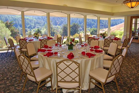 San Geronimo Banquet Room Our banquet is the perfect setting for your wedding reception.