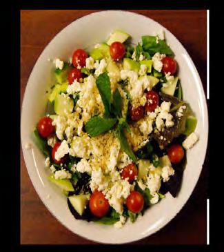 99 cucumbers, tomatoes, onion, feta cheese, olives and seasoned with salt and oregano and dressed with our specialty homemade dressing turkish salad sm / $5.49 lg / $9.