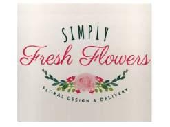 Simply Fresh Flowers Stop in to get a floral arrangement for people on your holiday list or to display on