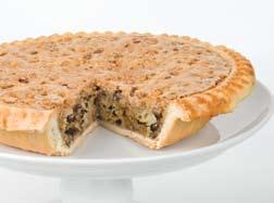 ) PAREVE/Non-Dairy s e r v e s 8 Pies can be pre-sliced into 8 portions.