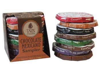 TAZA CHOCOLATE GIFTS Taza s unique, vibrantly packaged gifts are a