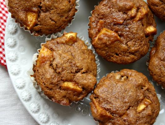 APPLE CINNAMON MUFFINS WITH MOLASSES APPLE CINNAMON MUFFINS WITH MOLASSES MAKES 12 REGULAR SIZED MUFFINS Preheat oven to 400 F and grease muffin pan (or line with muffin cups).