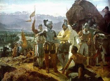 In 1492 Spain had just won a 700 year war with the Moors. Because they had the largest navy in the world, they were considered the most powerful nation.