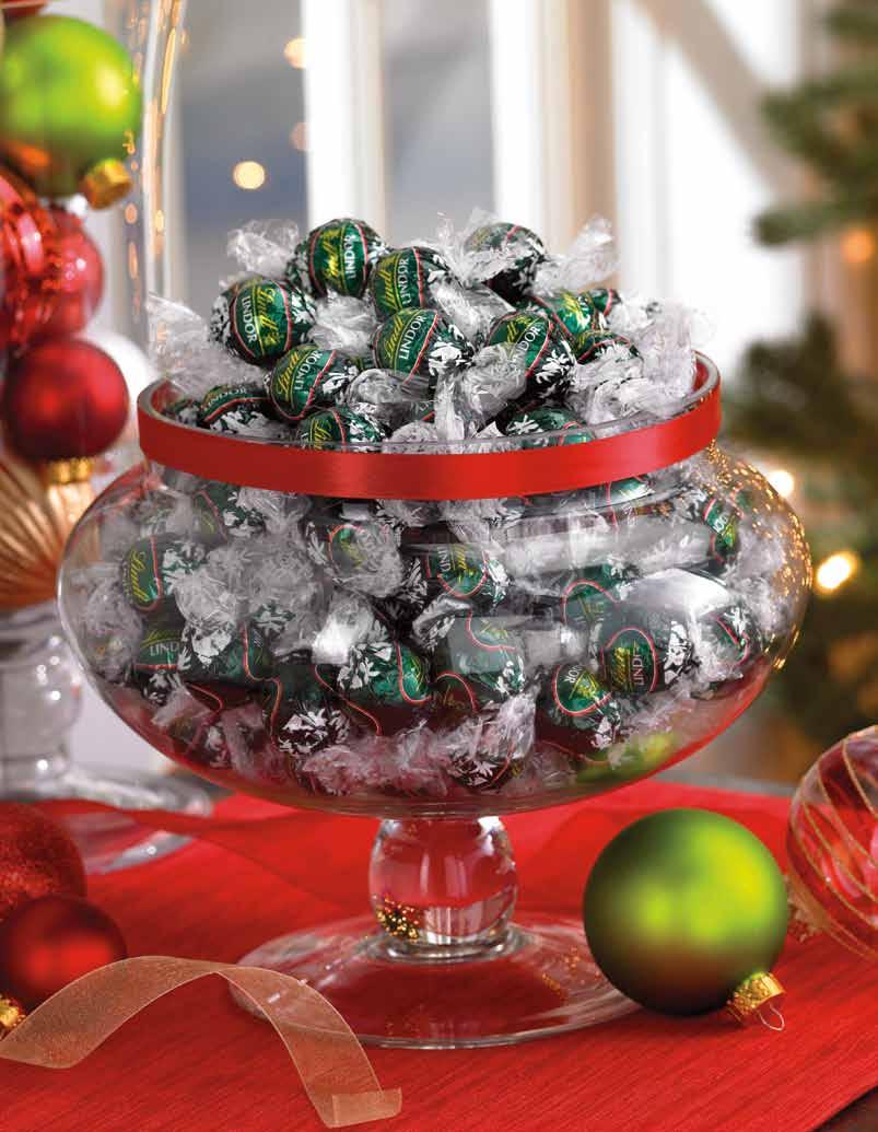 Seasons made brighter with lindor truffles.