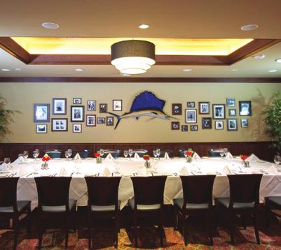 Each space is equipped with 60" flat screen monitors and wireless microphones with speakers that are available for an additional fee.