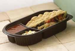 mw800 Series Microwavable polypropylene medium size platters in 26, 28.5 and 29.5 oz sizes. Single and multi-compartment for entrees, sides, or meals.