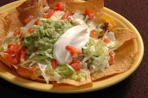 Appetizers - Salads Nachos Deluxe Nachos & More All nachos come with cheese. Nachos Deluxe 7.