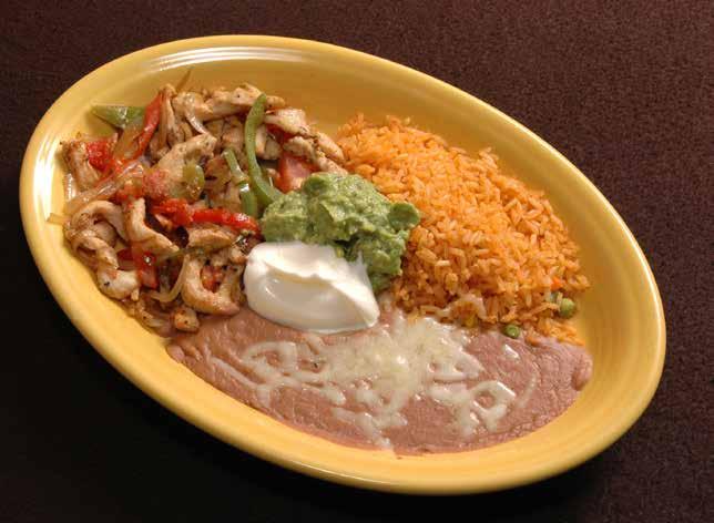 Lunch Served Monday - Friday from 11:00 a.m. to 3:00 p.m. All lunch combinations include rice and refried beans, with a choice of beef, chicken or shredded beef. Add deluxe,1.