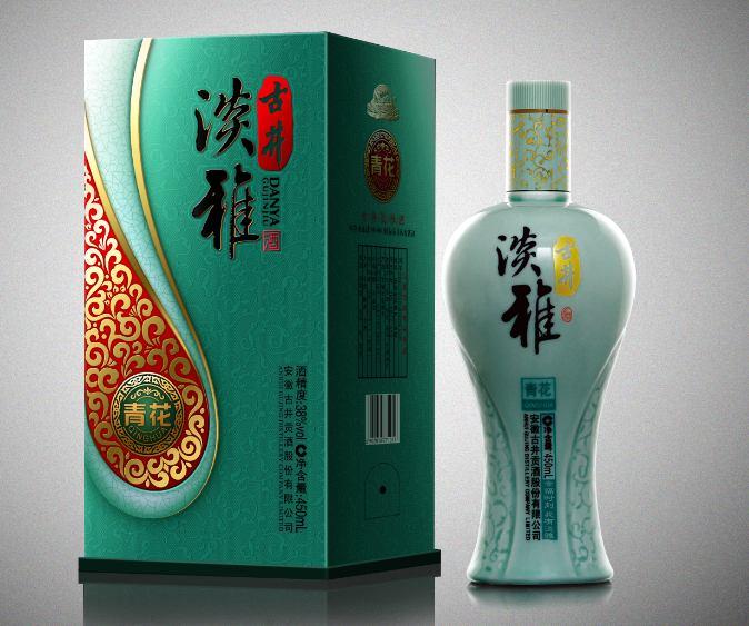 CELADON FLOWER GUJING SPIRIT Case specifications:450ml*6 item/ Case Weight of the