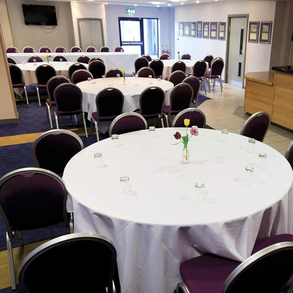 Arthur Rowley Lounge & Players Bar With a retractable dividing wall this suite offers a wide range of facilities including comfortable sofas and club memorabilia of its history on the walls, with a