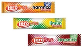 New products in BP Beverages Lerovita orange, lemon and cranberry instant beverage with orange,