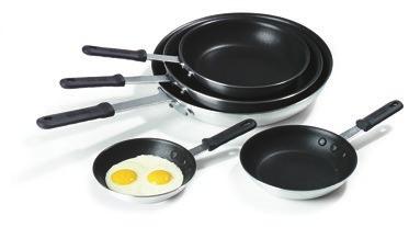 FRY PANS Excalibur Fry Pans feature a reinforced non-stick coating to protect your fry pans from daily wear and tear.