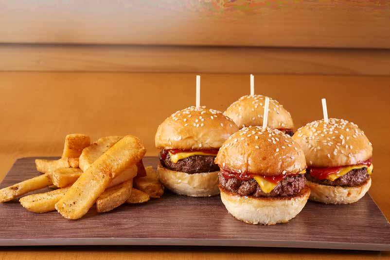 BURGERS & SANDWICHES Served on a toasted bun with seasoned steak fries Smokehouse Burger Smokehouse Burger 7 oz.
