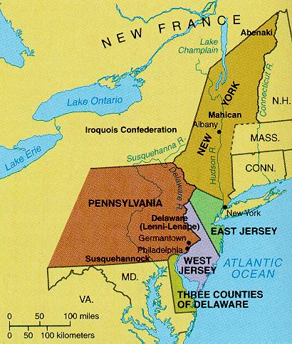 11. Which group settled mostly in the area marked by the star on the map? A. Jews B. Huguenots C. Catholics D. Quakers 12.