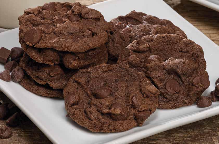 2367 DOUBLE CHOCOLATE CHIP MINI COOKIES Galletas mini de chocolate They are small...but full of great chocolate taste!
