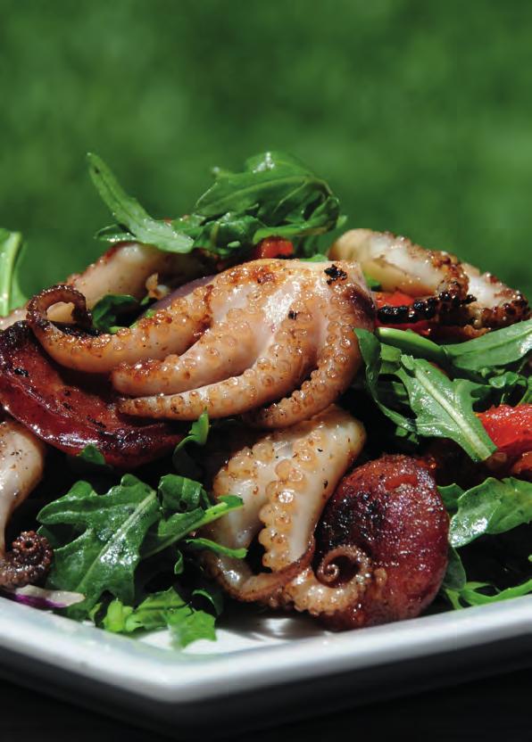 Octopus & Chorizo Salad Seafood!