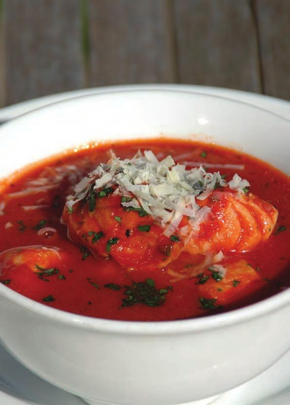 Mediterranean Tomato Fish Soup