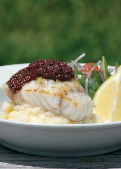 Fish with Olive Tapenade Seafood!