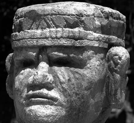 The Olmecs and the Mayans, ancient tribes who lived in South Central Mexico and Central America,