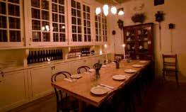 THE ROOMS THE WINE ROOM 10 12 guests for a seated dinner THE BLUE ROOM 13 20 guests for a seated