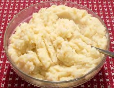 Mashed Potatoes 8 TIP: To ensure the best possible flavor and consistency, make fresh mashed potatoes right before serving them.