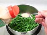 ..add the cooked beans from the colander