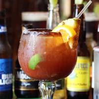 7 Michelada Spicy tomato juice, lime, Mexican beer of