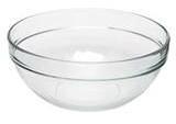 Stainless steel bowls Glass bowl Ceramic dish Points on storage containers: Stainless steel and hard plastics are most commonly used as