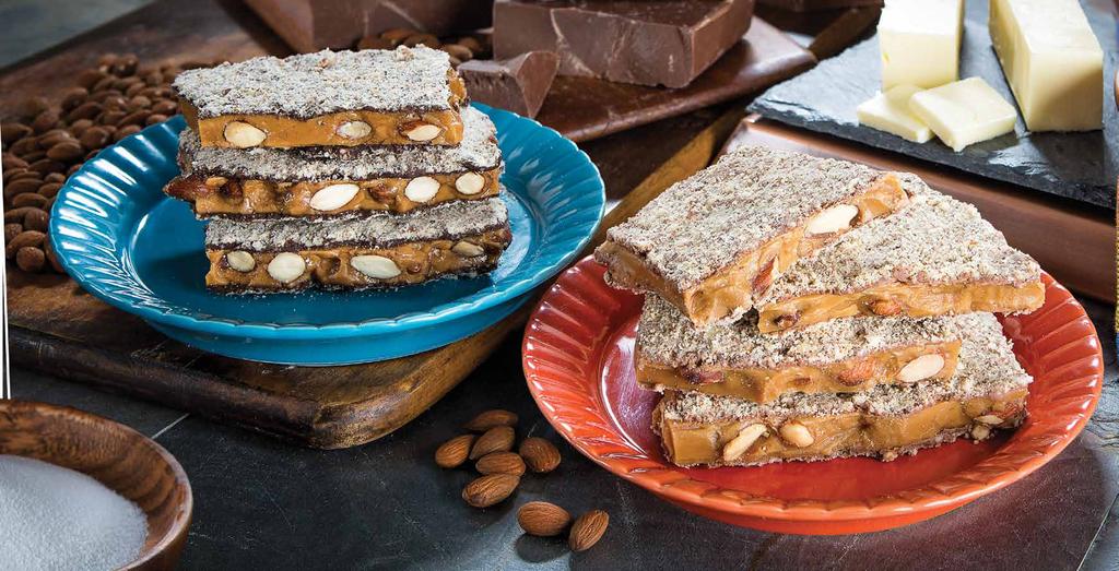 Everyone s Favorite Our all-natural traditional Almond Toffee is hand-crafted from the perfect blend of roasted