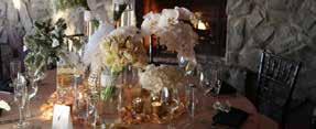Reception Packages Platinum Package Selection of 4 Butler Passed Hors d oeuvres Champagne Toast Two Course Served Meal Your choice of any Satin Floor Length Linen, Chiavari Chairs, and Napkin Gourmet