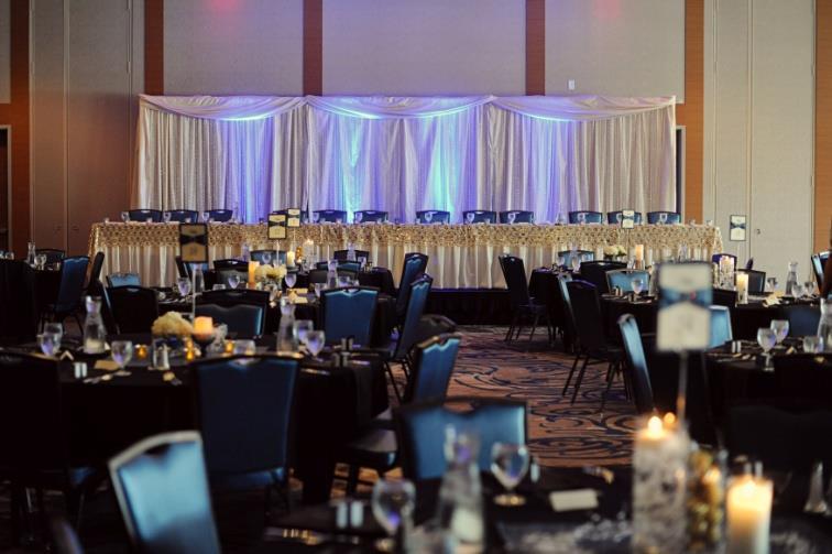 We offer an extensive menu to cater to all your guests. Photo Credit: The Photography Shoppe Room Capacities Sq.