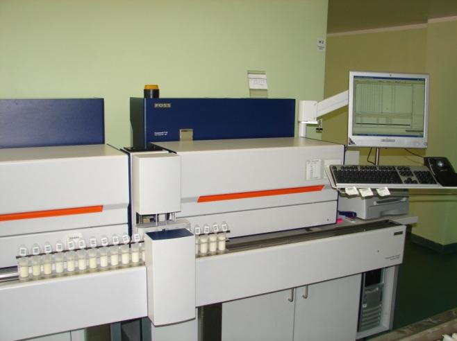 Testing methods CombiFoss FC - MilkoScan FT 6000, Fossomatic FC Methods ISO 9622:1999 LVS EN ISO 13366-2:2007 Validated methods