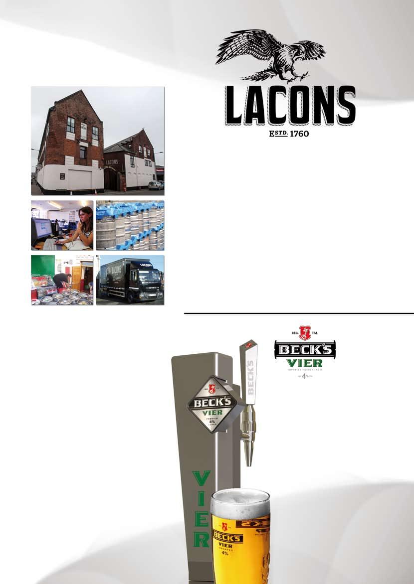 Lacons are the regions largest independent distributor to the on trade with an aim to Deliver the Best Of Everything to our customers.