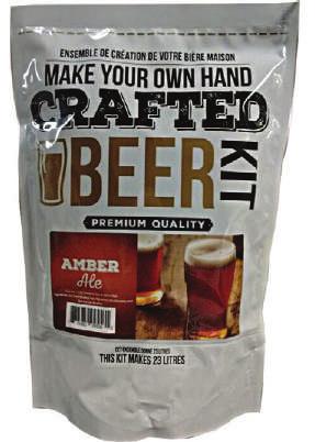 8 00 19 95 27 95 Craft Series Beer Kits 8 00 Each Craft Beer kit has been formulated with best quality ingredients, cold fi lled to preserve