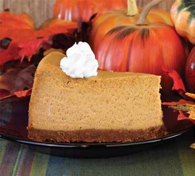 pumpkin pie. Sure to be a hit at family gatherings! Serves 8. 10.