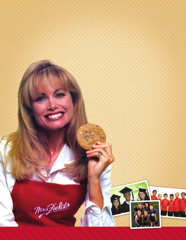 She knew that once people tasted her fresh baked cookies made with premium, fresh ingredients, they would be hooked.