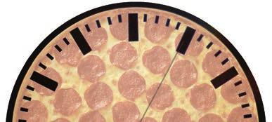 Most pizza crusts are made from hard red spring wheat or hard red
