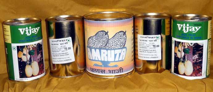 48 KERALA KARSHAKAN Brined tender jack canned products of Maharashtra Canning in Maharashtra Traditional practice of brining raw jackfruit is there in some parts of Kerala too.