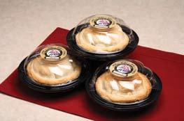 These pies are the miniature version of our larger pies, made with the same care and