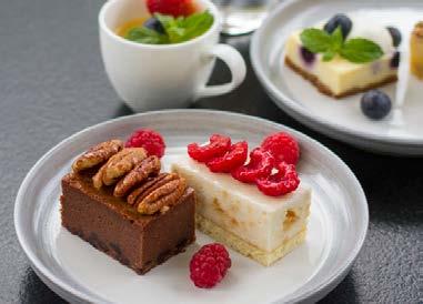 Afternoon Delight Indulge in the time-honored tradition of Afternoon Tea for a range of tempting bites that explore