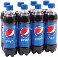 ~1 Pepsi ~10 Products 8 pk., 16.9 oz. btls.