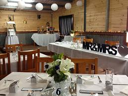 Although The Shed is seen as the party room it has also been the venue for some spectacular weddings.
