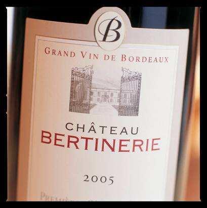 A FAMILY-OWNED ESTATE CHATEAU BERTINERIE has remained in the same family for almost two centuries.