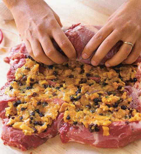 Leg of Lamb with Apricot-Orange Stuffing If you butterfly the leg of lamb yourself, hang on to the bones and cook them with the pot roast they ll boost the sauce s flavor.