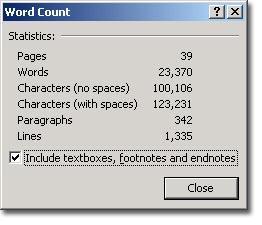 Chương 6. Các phím tắt trong Word 2010 ĐẾM SỐ TỪ TRONG TÀI LIỆU Word 2010 co thể đếm số từ của tài liệu trong khi bạn go văn bản.