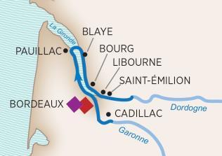 Included Features Taste of Bordeaux (Wine Cruise) ELEGANT STATEROOMS 7 nights luxury accommodation in an outside stateroom (most with French balconies)